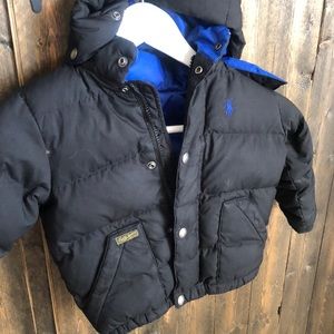Polo down filled jacket